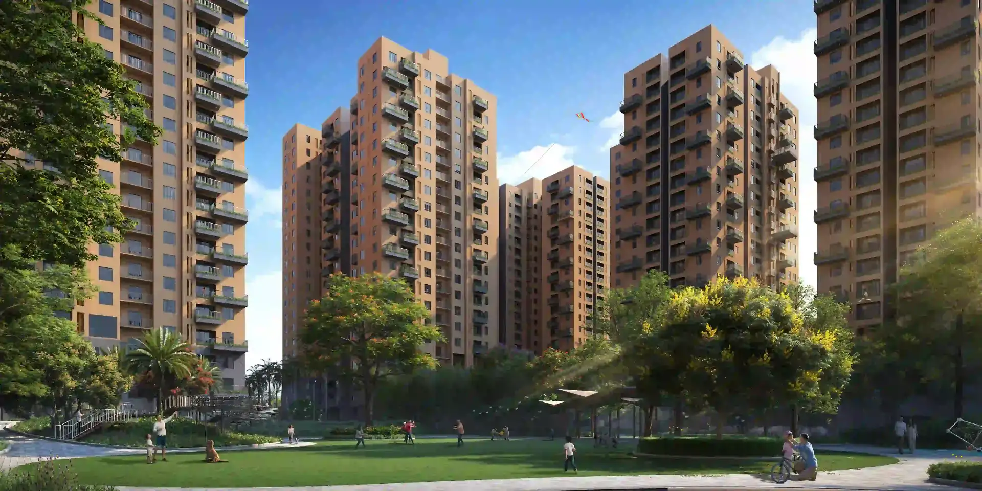 Vinayak 21 Acres aerial - 18.9-acre gated township in New Town Action Area III, Kolkata